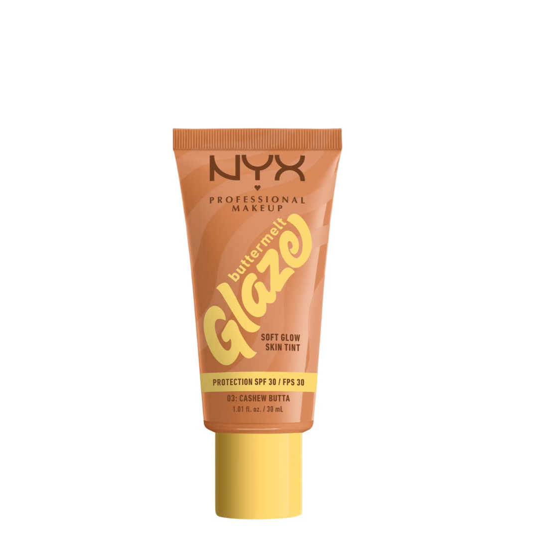 Nyx Buttermelt Glaze Soft Glow Skin Tint SPF 30 | 12H Hydrating Glazed Skin Tint 