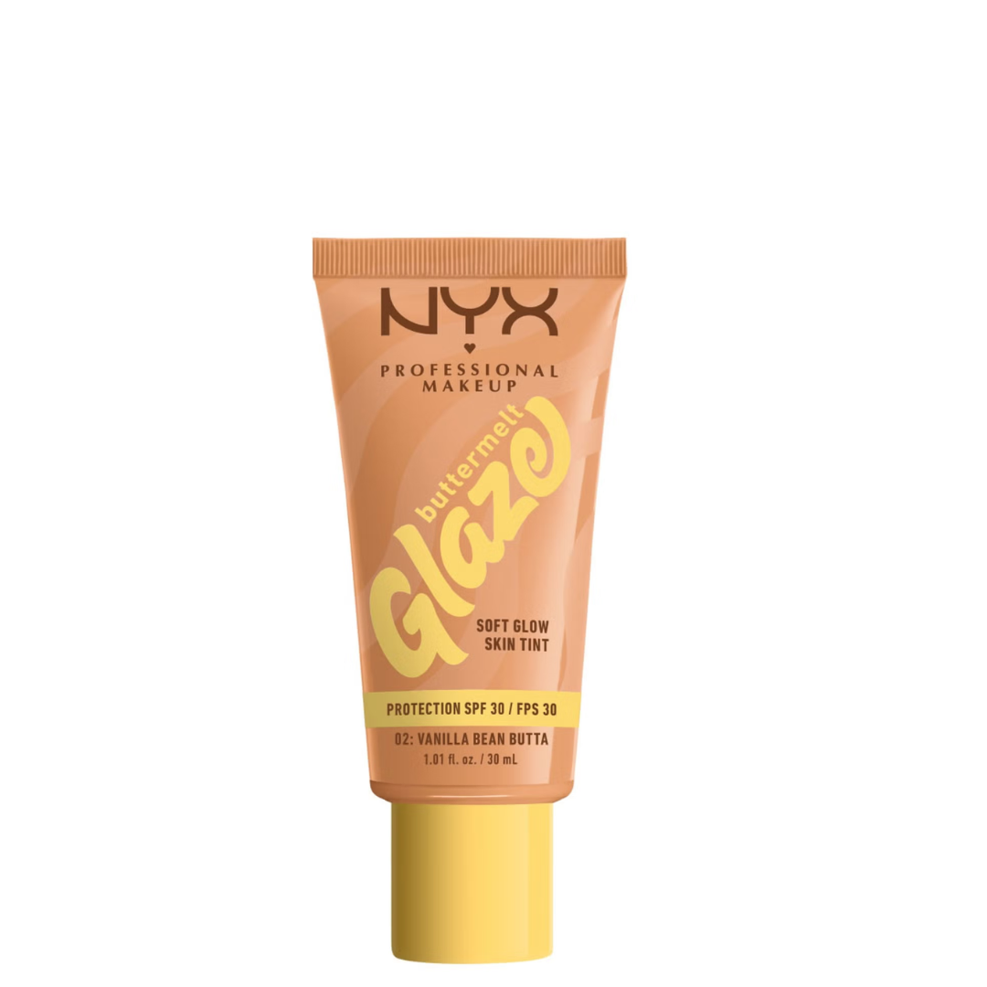 Nyx Buttermelt Glaze Soft Glow Skin Tint SPF 30 | 12H Hydrating Glazed Skin Tint 