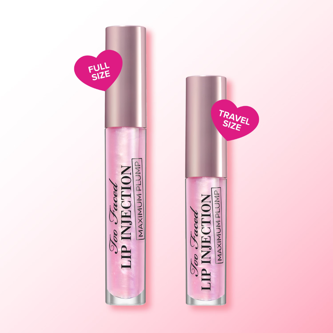 Too Faced Lip Injection Maximum Plump Extra Strength Lip Plumper Gloss (Travel Size)
