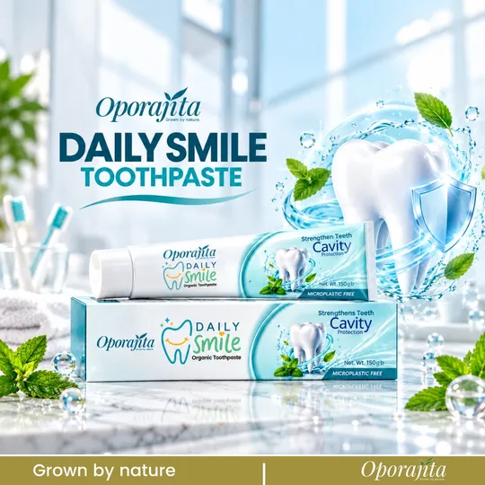 Oporajita Daily Smile Organic Toothpaste 150g