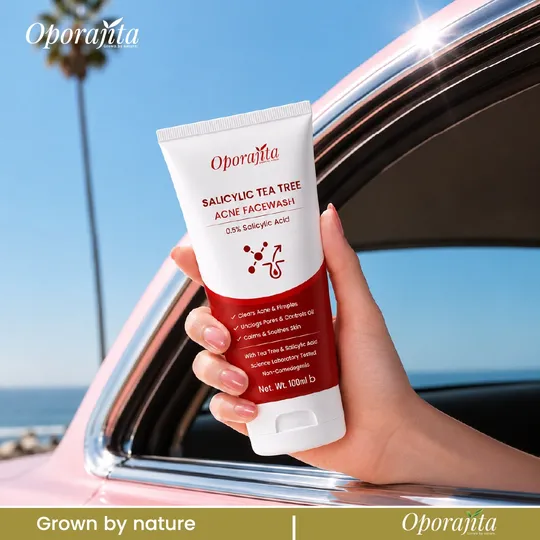 Oporajita Salicylic Tea Tree Acne Face Wash 100ml