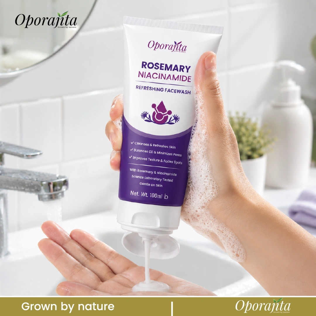 Oporajita Rosemary Niacinamide Refreshing Face Wash 100ml