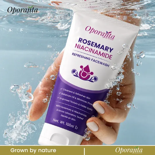 Oporajita Rosemary Niacinamide Refreshing Face Wash 100ml