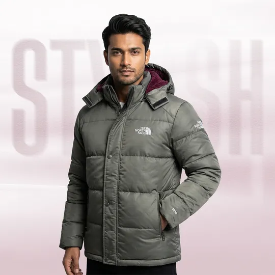The North Face Sherpa Jacket Dark Army Green