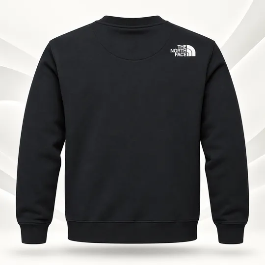 TNF One Side Fleece Sweatshirt Black