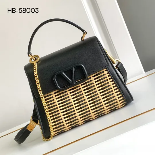  High-end Woven Leather Handbag