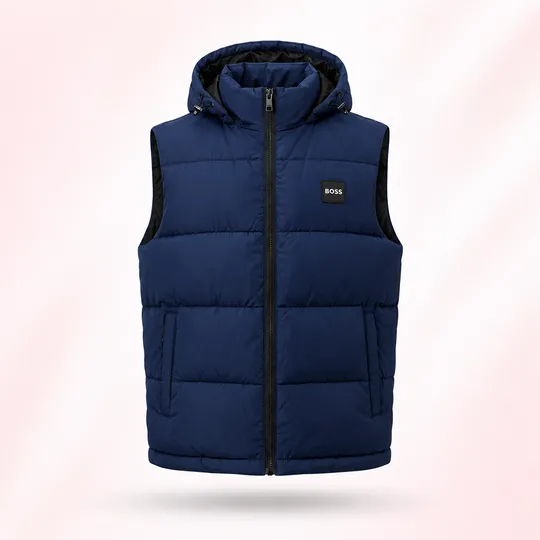 Boss  Down Vest Blue
