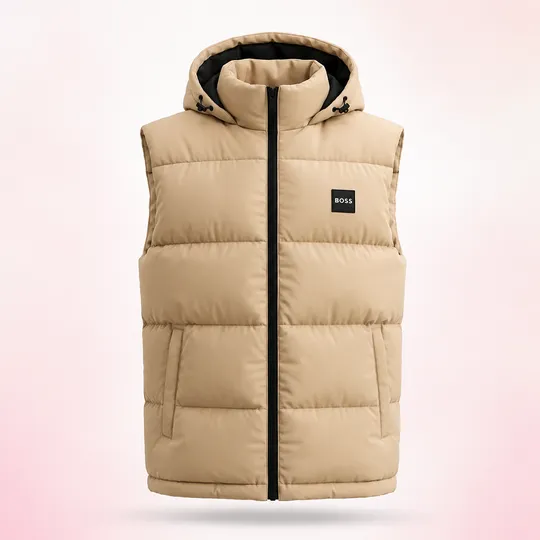 Boss  Down Vest Brown