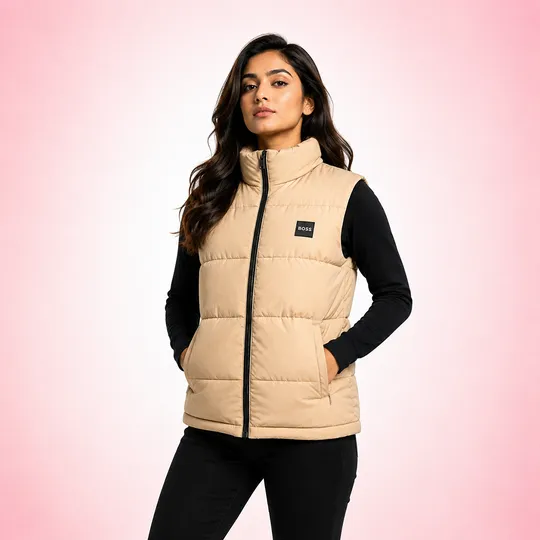 Boss  Down Vest Brown