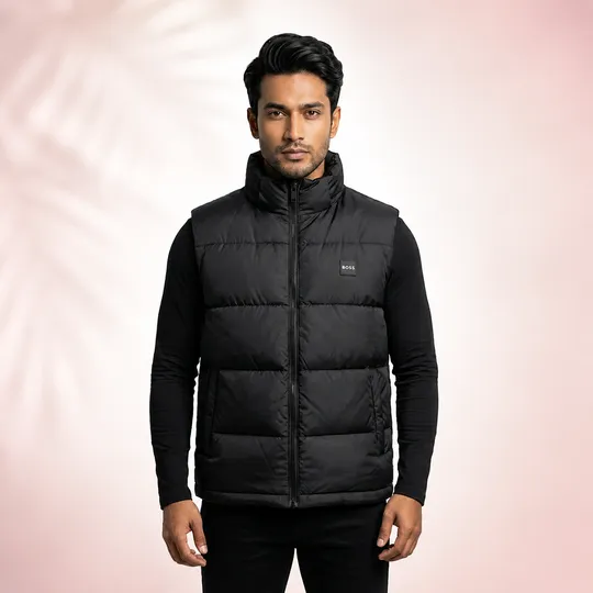 Boss  Down Vest Black