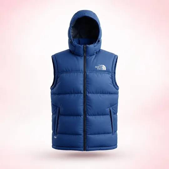 The North Face EREBUS -1996 Nuptse Down Vest Blue