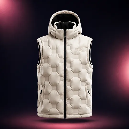 The North Face EREBUS -1996 Nuptse Down Vest Off White