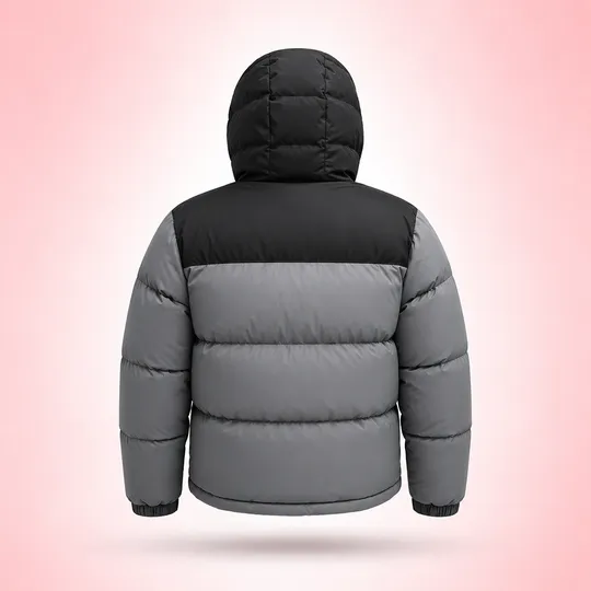 The North Face EREBUS - Down jacket (700 Series) Black and Ash