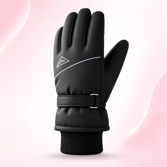 China Hand Gloves - Black