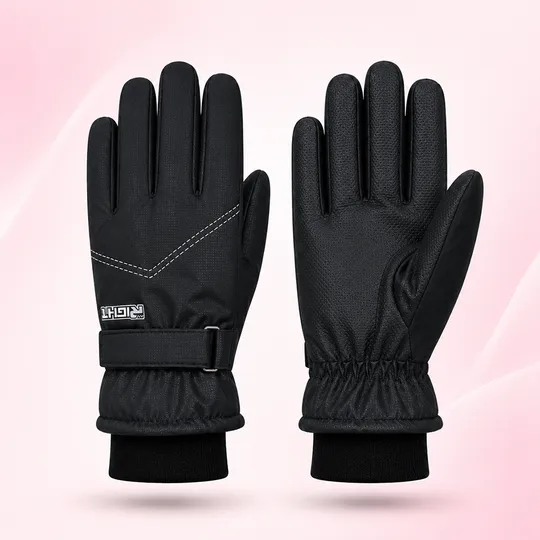 Woman Hand Gloves- Black