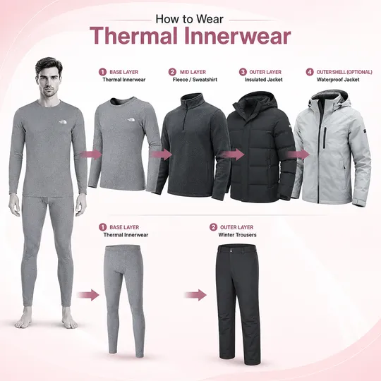Imported Premium Thermal 1 Set- Ash