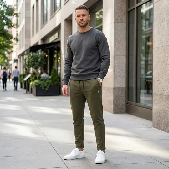 Premium Winter Trousers Army Green