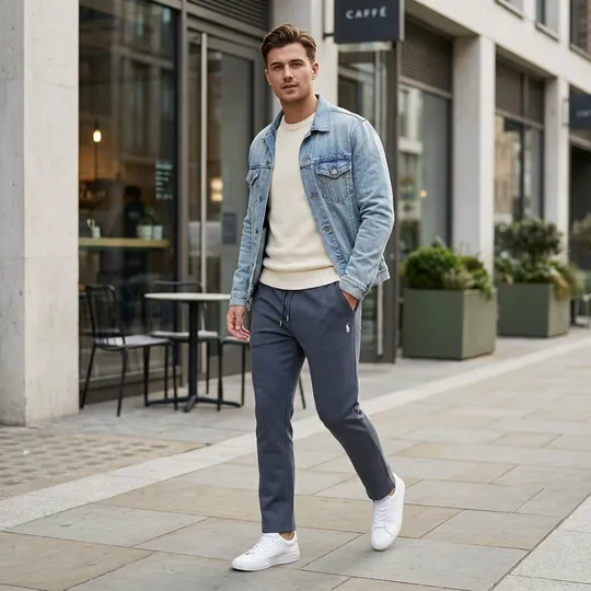 Premium Winter Trousers Sky Blue