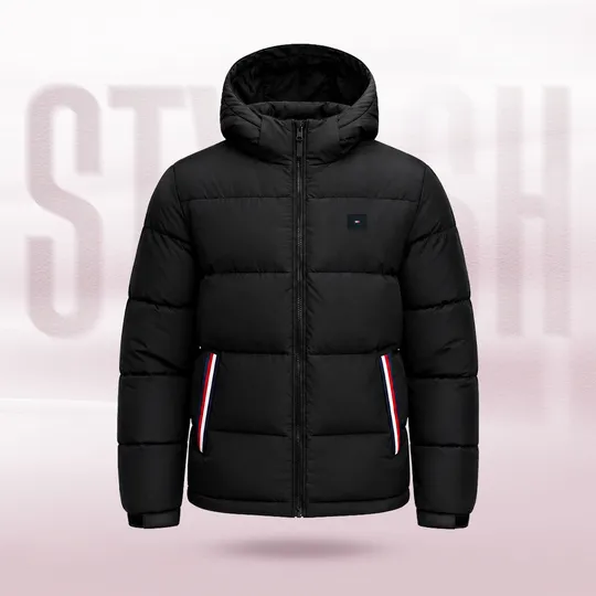 Tommy Hilfiger Sherpa Jacket Black