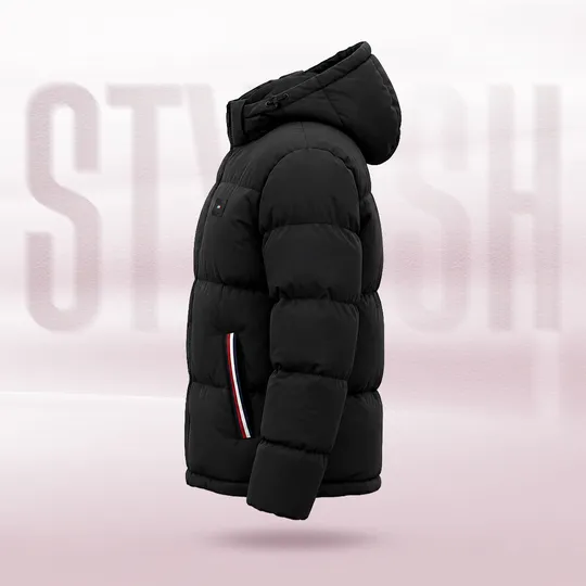 Tommy Hilfiger Sherpa Jacket Black