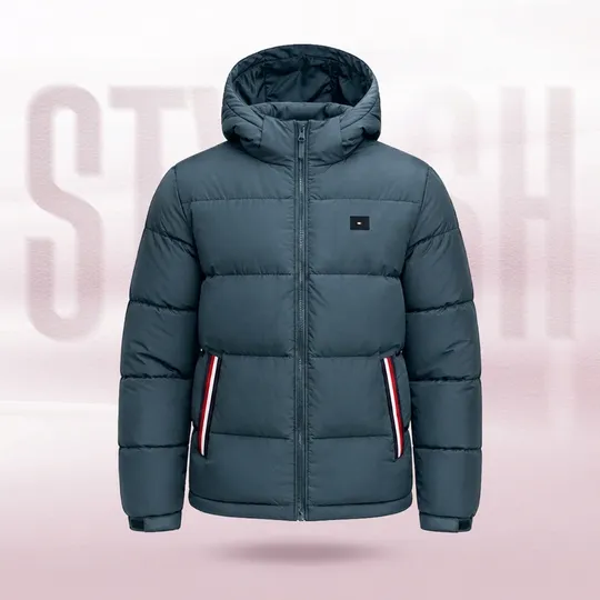 Tommy Hilfiger Sherpa Jacket Dark Teal