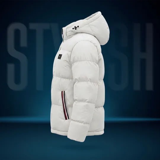 Tommy Hilfiger Sherpa Jacket White