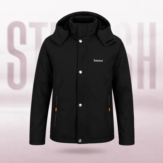 Premium Timberland sherpa Jacket Black