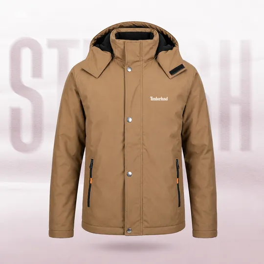 Premium Timberland sherpa Jacket Brown