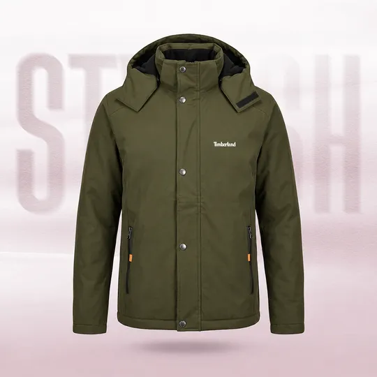 Premium Timberland sherpa Jacket Army Green