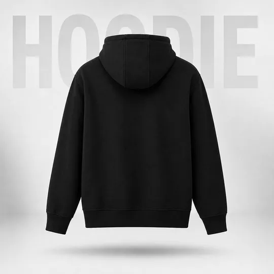   Polo Ralph Essentials Fleece with Logo Hoodie Black
