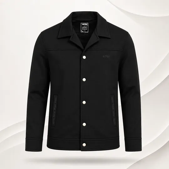Premium Casual Shacket-Black Product Code