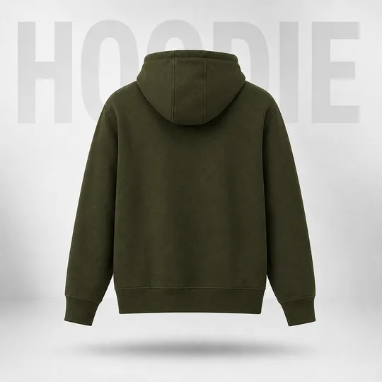   Polo Ralph Essentials Fleece with Logo Hoodie Army Green 