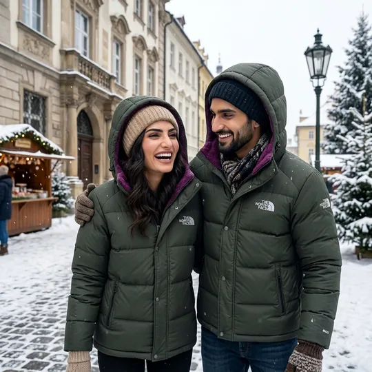 The North Face Sherpa Jacket Dark Army Green
