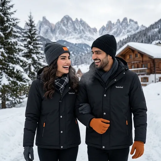 Premium Timberland sherpa Unisex Jacket Black