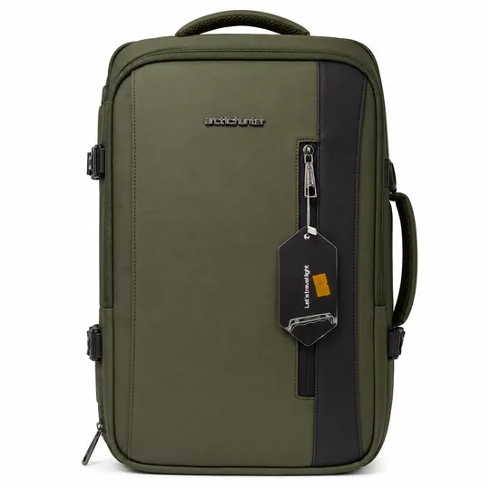 Premium Business & Travel Backpack-Army Green