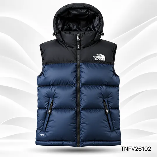 The North Face EREBUS -1996 Nuptse Down Vest Black & Blue