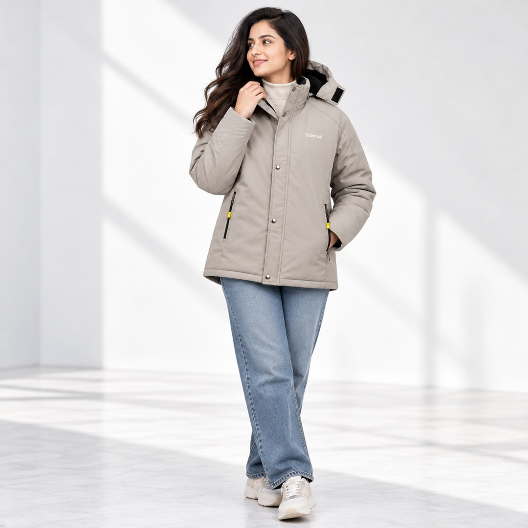 Premium Timberland sherpa Unisex Jacket Beige
