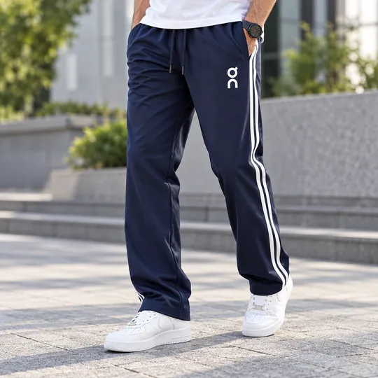 On Cloud Premium Baggy Trouser Navy Blue