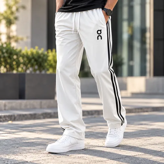 On Cloud Premium Baggy Trouser White