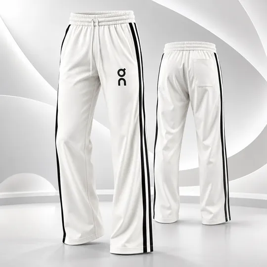 On Cloud Premium Baggy Trouser White