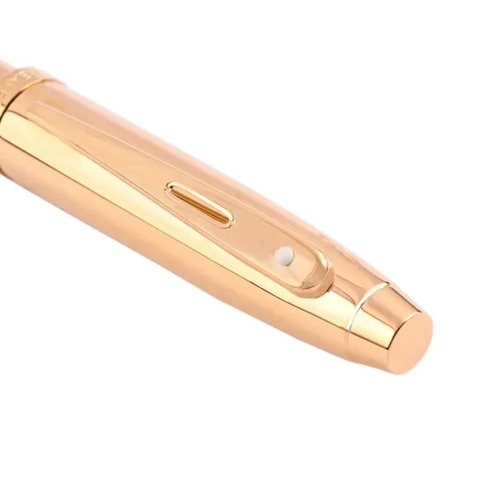 Sheaffer 100 Roller Ball Pen - GOLD/GOLD-TRIM