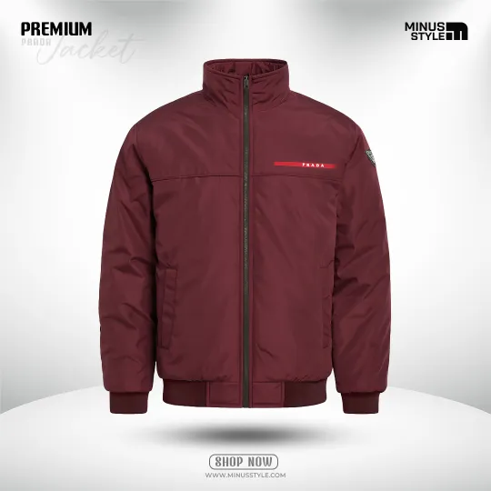 Prada Jacket-Maroon