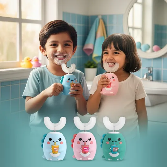 2-6 Years U-Shaped Baby Electric Toothbrush