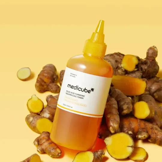 Medicube - Kojic Acid Tumeric Resurfacing Toner (250ml)