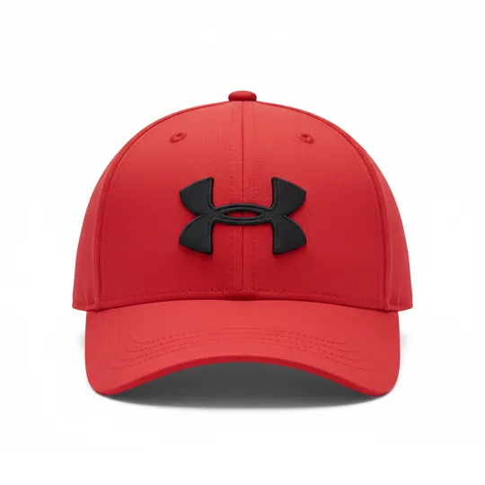 Under Armour Blitzing Cap Red with Black Logo