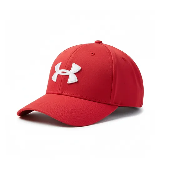 Under Armour Blitzing Cap Red with White Logo