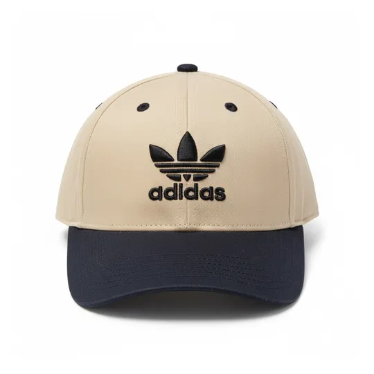 Adidas Originals Precurve Snapback Cap Beige and Black