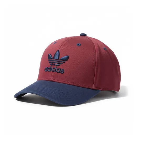 Adidas Originals Precurve Snapback Cap Maroon and Navy