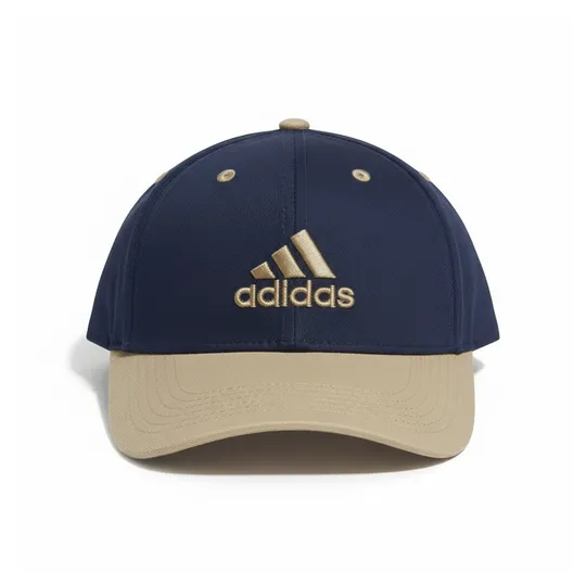 Adidas Originals Precurve Snapback Cap Navy and Beige