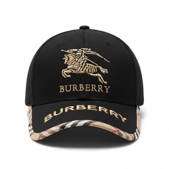 BURBERRY Baseball Fashion Cap Black
